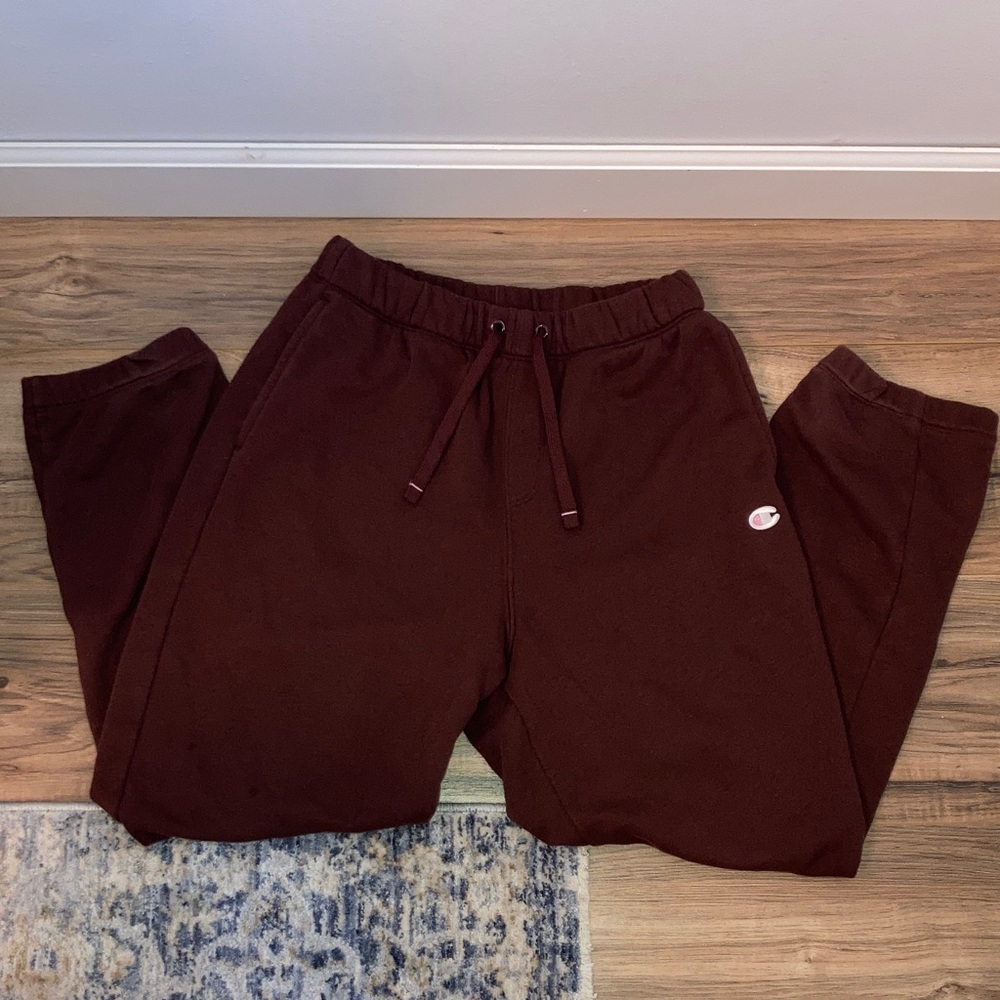 #43. Champion Burgundy Joggers
